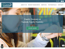 Tablet Screenshot of eastsidefamilydentistry.com